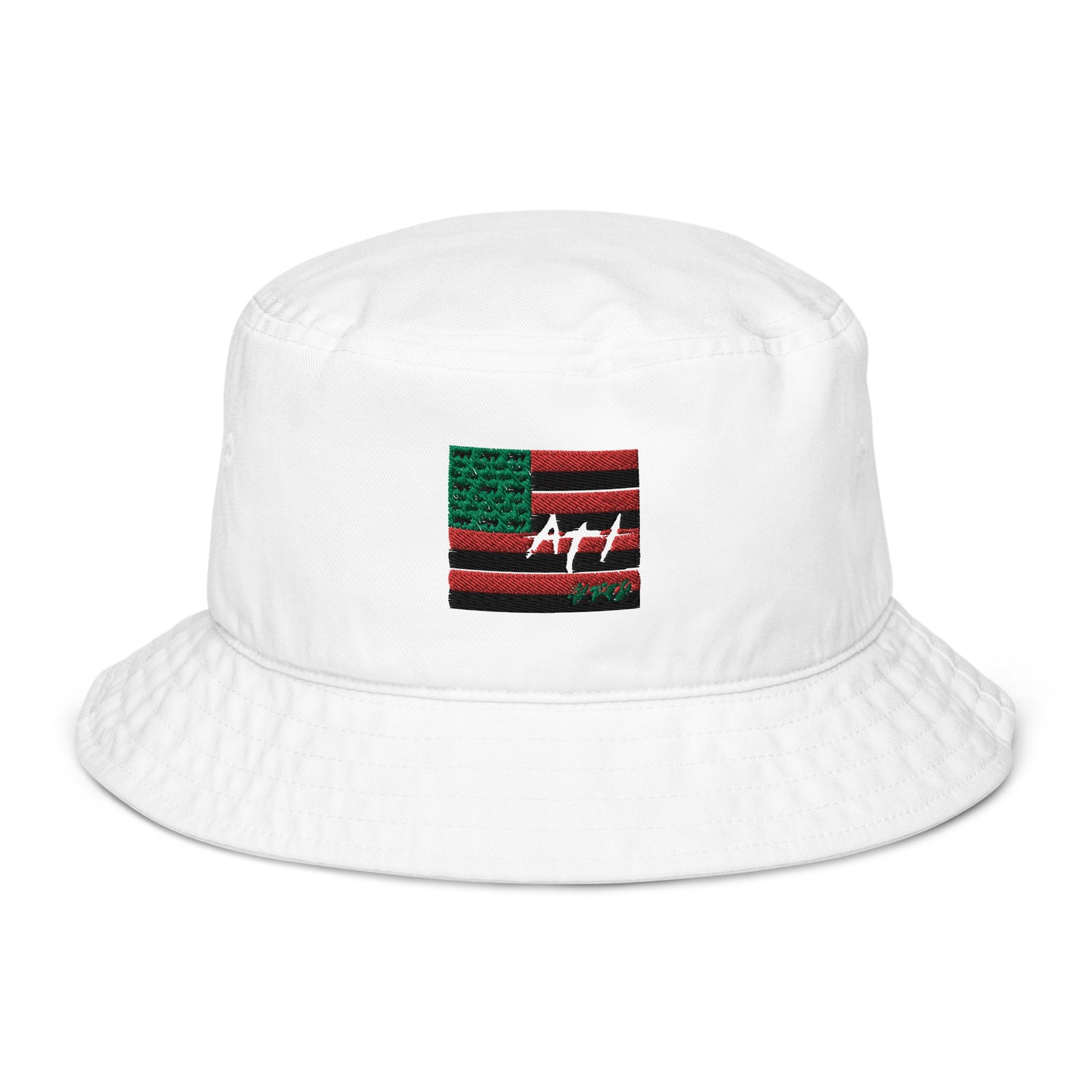 Organic ATI Flag bucket hat