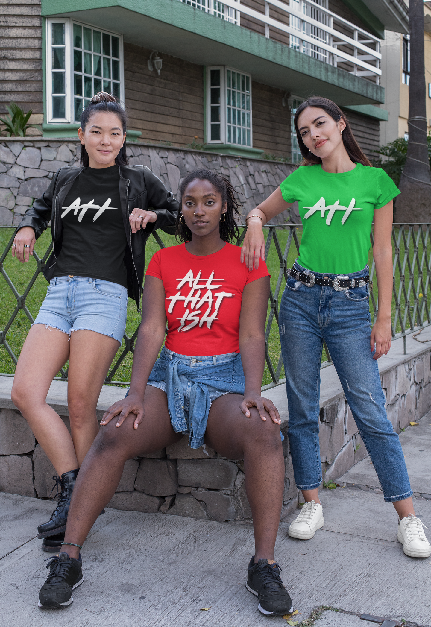 ATI Logo Shirt w/ "Stack" back